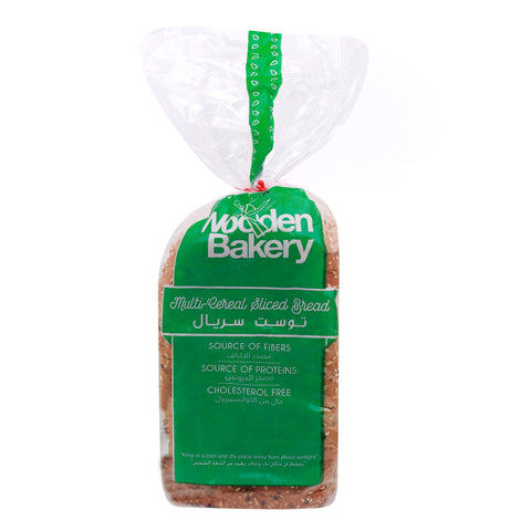 Wooden Bakery Multi Cereal Sliced Bread 400g - GETIT.QA