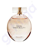 BUY CALVIN KLEIN SHEER BEAUTY EDT 100ML FOR WOMEN IN QATAR | HOME DELIVERY WITH COD ON ALL ORDERS ALL OVER QATAR FROM GETIT.QA