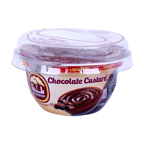 GETIT.QA- Qatar’s Best Online Shopping Website offers Baladna Custard Chocolate 110g at lowest price in Qatar. Free Shipping & COD Available!