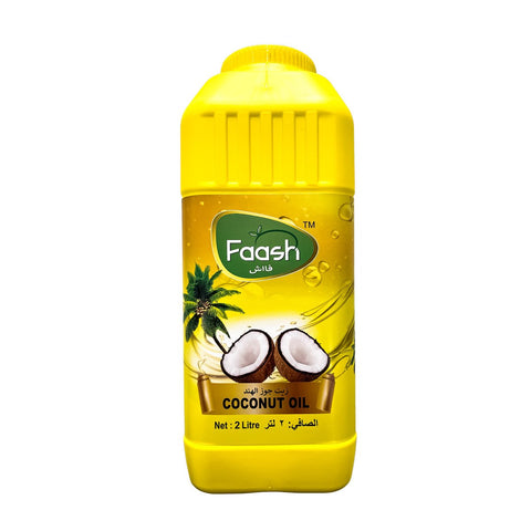 GETIT.QA- Qatar’s Best Online Shopping Website offers FAASH COCONUT OIL 2 LITRES at the lowest price in Qatar. Free Shipping & COD Available!