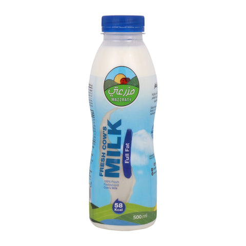 GETIT.QA- Qatar’s Best Online Shopping Website offers MAZZRATY FRESH MILK FULL FAT 500ML at the lowest price in Qatar. Free Shipping & COD Available!