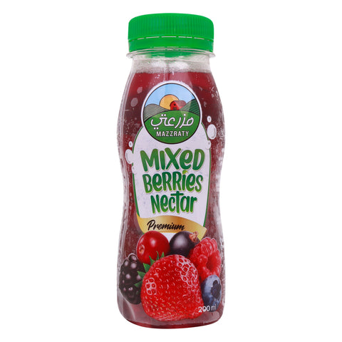 GETIT.QA- Qatar’s Best Online Shopping Website offers MAZZRATY MIX BERRIES JUICE 200ML at the lowest price in Qatar. Free Shipping & COD Available!