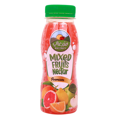 GETIT.QA- Qatar’s Best Online Shopping Website offers MAZZRATY MIXED FRUIT JUICE 200ML at the lowest price in Qatar. Free Shipping & COD Available!