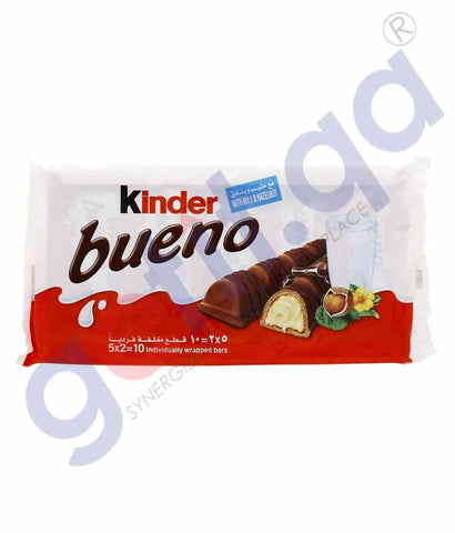 Ferrero Kinder Bueno Hazelnut With Milk Chocolate 5 X 2 bars