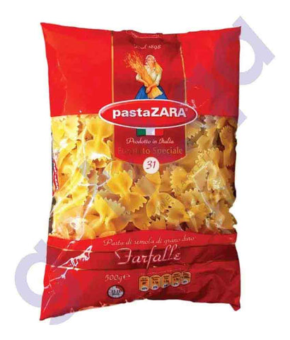 BUY PASTAZARA FARFALLE 500GMS IN QATAR | HOME DELIVERY WITH COD ON ALL ORDERS ALL OVER QATAR FROM GETIT.QA