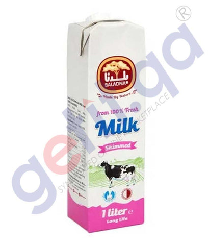Baladna Skimmed Long Life Milk 1Litre