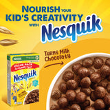 GETIT.QA- Qatar’s Best Online Shopping Website offers NESTLE NESQUIK CHOCOLATE BREAKFAST CEREAL PACK 500 G at the lowest price in Qatar. Free Shipping & COD Available!