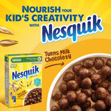 GETIT.QA- Qatar’s Best Online Shopping Website offers NESTLE NESQUIK CHOCOLATE BREAKFAST CEREAL PACK 330 G at the lowest price in Qatar. Free Shipping & COD Available!