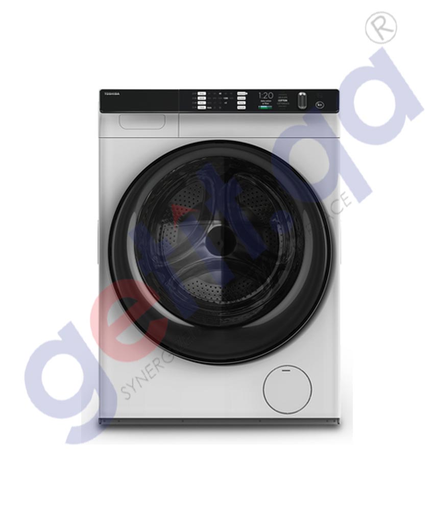 GETIT.QA | Buy Toshiba Front Load Auto Washing Machine 10kg Doha Qatar