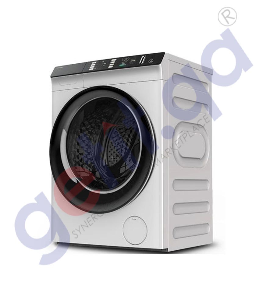 GETIT.QA | Buy Toshiba Washer/Dryer 8kg 1400RPM TWD-BH90W4B Doha Qatar