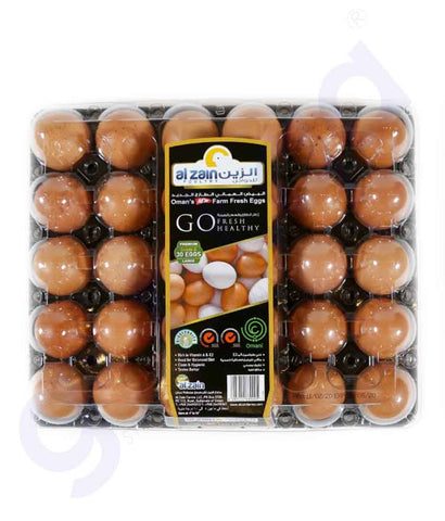Buy Al Zain Fresh Brown Eggs 30pcs Online in Doha Qatar