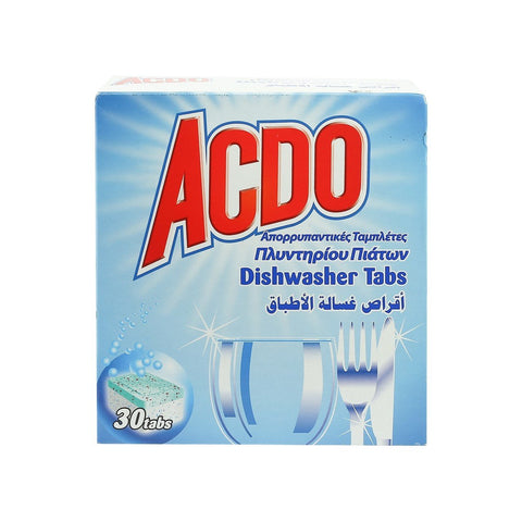 GETIT.QA- Qatar’s Best Online Shopping Website offers ACDO DISH WASHER TABS 30PCS at the lowest price in Qatar. Free Shipping & COD Available!