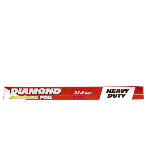 GETIT.QA- Qatar’s Best Online Shopping Website offers DIAMOND HEAVY DUTY ALUMINUM FOIL SIZE 7.62M X 45.7CM 37.5SQ.FT 1PC at the lowest price in Qatar. Free Shipping & COD Available!