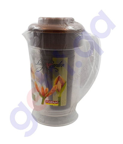 RATAN R-777 JUG+LID+4 GLASS (PRINTED)