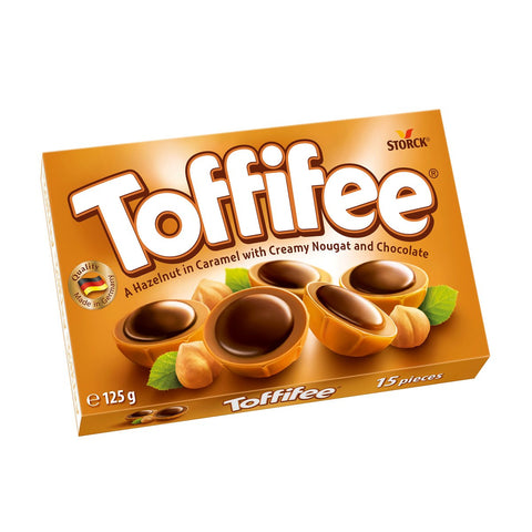 GETIT.QA- Qatar’s Best Online Shopping Website offers STORCK TOFFIFEE A HAZELNUT IN CARAMEL WITH CREAMY NOUGAT AND CHOCOLATE 125 G at the lowest price in Qatar. Free Shipping & COD Available!