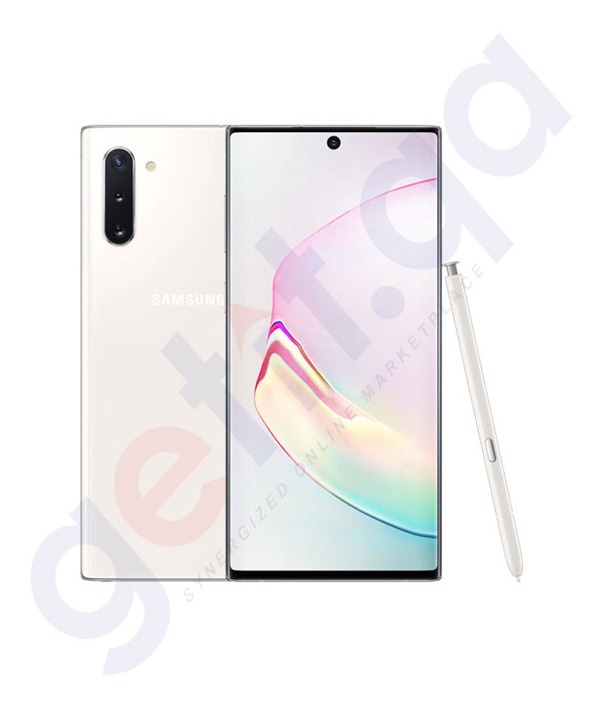 Buy Samsung Galaxy Note 10 Eura WhiteBUY SAMSUNG GALAXY NOTE 10 256GB INTERNAL IN QATAR | HOME DELIVERY WITH COD ON ALL ORDERS ALL OVER QATAR FROM GETIT.QA Price Online in Doha Qatar