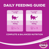 GETIT.QA- Qatar’s Best Online Shopping Website offers WHISKAS MINCE LAMB TURKEY & VEG CAN 400G at the lowest price in Qatar. Free Shipping & COD Available!