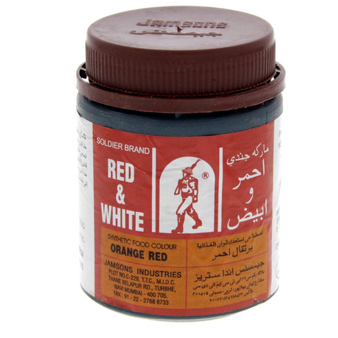 GETIT.QA- Qatar’s Best Online Shopping Website offers RED & WHITE FOOD COLOUR ORANGE RED 100 GM at the lowest price in Qatar. Free Shipping & COD Available!