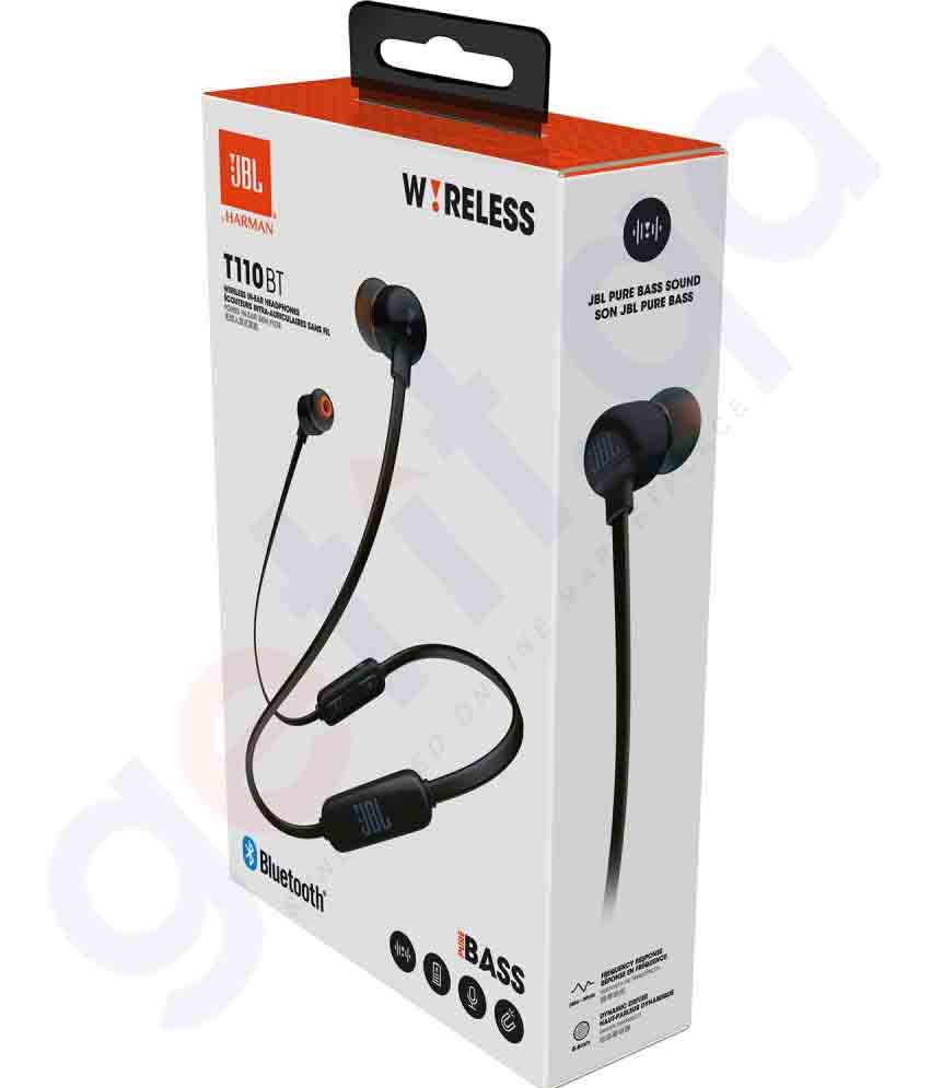 Buy JBL-T110 Wireless In-Ear Headphone Online in Doha Qatar