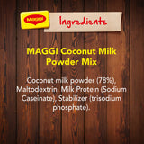 GETIT.QA- Qatar’s Best Online Shopping Website offers MAGGI COCONUT MILK POWDER MIX 150 G at the lowest price in Qatar. Free Shipping & COD Available!