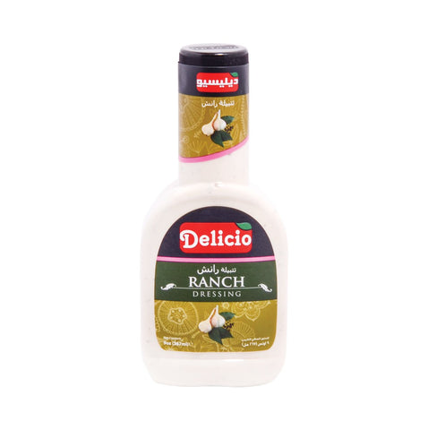 GETIT.QA- Qatar’s Best Online Shopping Website offers DELICIO RANCH DRESSING 267ML at the lowest price in Qatar. Free Shipping & COD Available!
