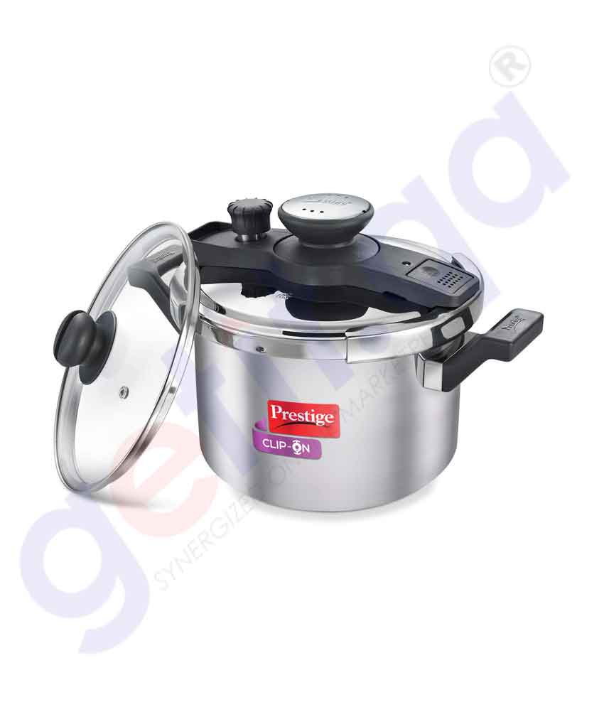 Price of prestige discount clip on pressure cooker