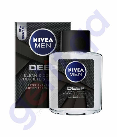 GETIT.QA | Nivea Men Deep Clean & Comfort After Shave Lotion Doha Qatar