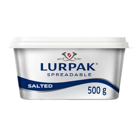 GETIT.QA- Qatar’s Best Online Shopping Website offers LURPAK SPREADABLE BUTTER SALTED 500G at the lowest price in Qatar. Free Shipping & COD Available!
