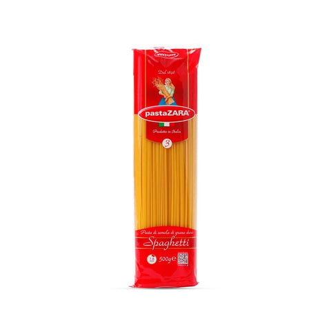 GETIT.QA- Qatar’s Best Online Shopping Website offers PASTA ZARA CAPELLINI (SPAGHETTI) NO.3 500G at the lowest price in Qatar. Free Shipping & COD Available!