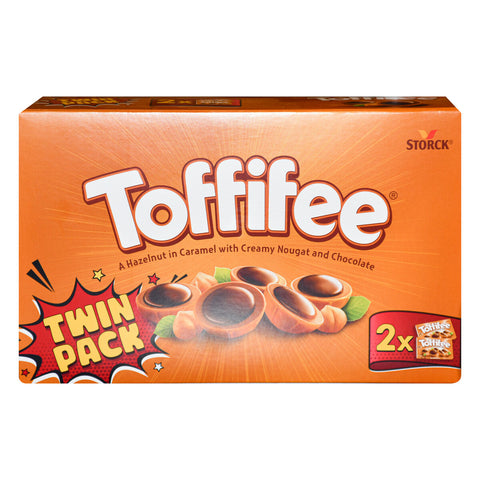 GETIT.QA- Qatar’s Best Online Shopping Website offers STORCK TOFFEE HAZELNUT WITH CREAMY NOUGAT AND CHOCOLATE CANDIES 2 X 125G at the lowest price in Qatar. Free Shipping & COD Available!