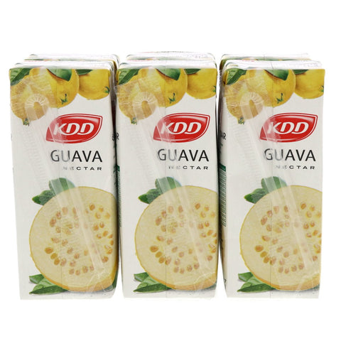 GETIT.QA- Qatar’s Best Online Shopping Website offers KDD GUAVA NECTAR 180ML X 6PCS at the lowest price in Qatar. Free Shipping & COD Available!