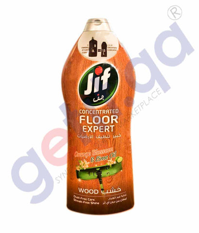 Buy JIF Concentrated Floor Expert 1500ml Wood in Doha Qatar