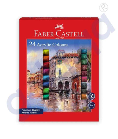 FABER CASTELL 24 ACRYLIC COLOURS