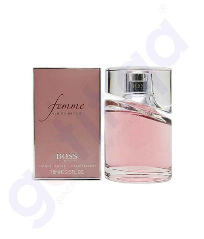 BUY HUGO BOSS FEMME EDP 75ML FOR WOMEN IN QATAR | HOME DELIVERY WITH COD ON ALL ORDERS ALL OVER QATAR FROM GETIT.QA