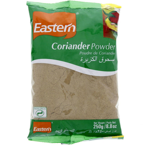 GETIT.QA- Qatar’s Best Online Shopping Website offers EASTERN CORIANDER POWDER 250G at the lowest price in Qatar. Free Shipping & COD Available!