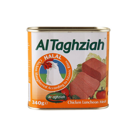 GETIT.QA- Qatar’s Best Online Shopping Website offers AL TAGHZIAH CHICKEN LUNCHEON MEAT 340 G at the lowest price in Qatar. Free Shipping & COD Available!