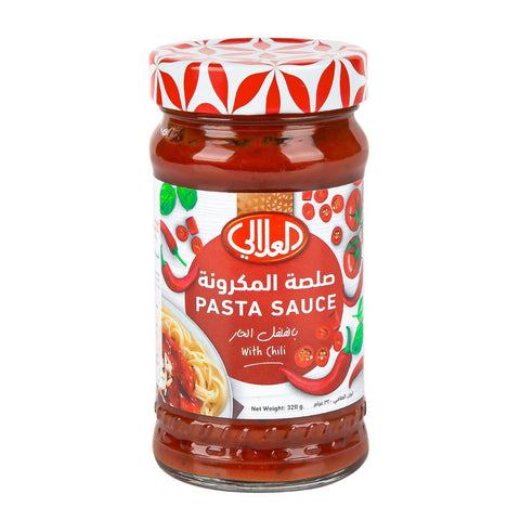 GETIT.QA- Qatar’s Best Online Shopping Website offers AL ALALI PASTA SAUCE WITH CHILLI 320 G at the lowest price in Qatar. Free Shipping & COD Available!