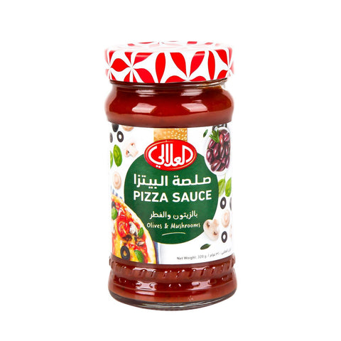 GETIT.QA- Qatar’s Best Online Shopping Website offers AL ALALI PIZZA SAUCE OLIVES & MUSHROOMS 320 G at the lowest price in Qatar. Free Shipping & COD Available!