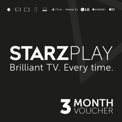 Buy STARZPLAY Digital Subscription Card 3 Month Voucher  Online Doha Qatar