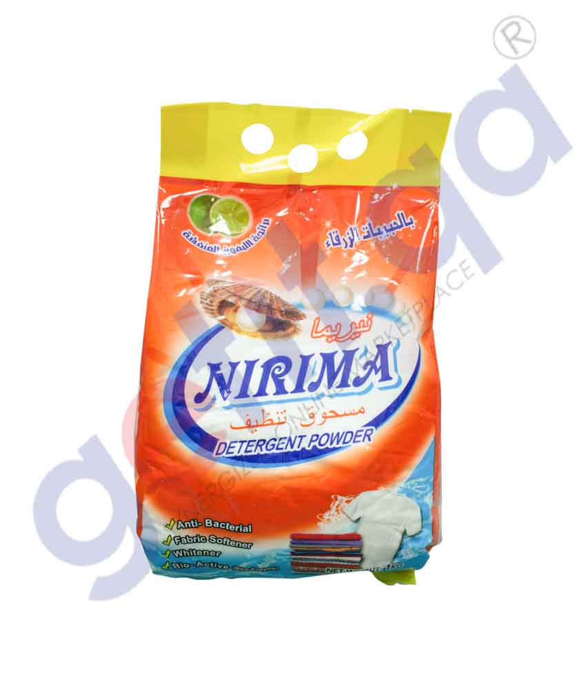 GETIT.QA | Buy Nirima Detergent Powder 3kg Price Online in Doha Qatar
