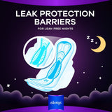 GETIT.QA- Qatar’s Best Online Shopping Website offers ALWAYS CLEAN & DRY MAXI THICK NIGHT SANITARY PADS WITH WINGS 8PCS at the lowest price in Qatar. Free Shipping & COD Available!