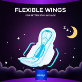 GETIT.QA- Qatar’s Best Online Shopping Website offers ALWAYS CLEAN & DRY MAXI THICK NIGHT SANITARY PADS WITH WINGS 8PCS at the lowest price in Qatar. Free Shipping & COD Available!