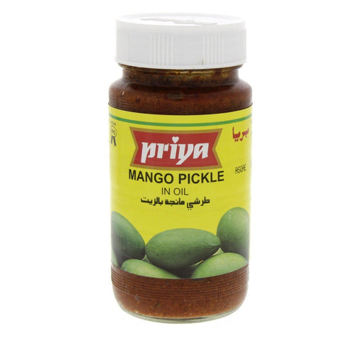 GETIT.QA- Qatar’s Best Online Shopping Website offers PRIYA MANGO PICKLE IN OIL 300 G at the lowest price in Qatar. Free Shipping & COD Available!