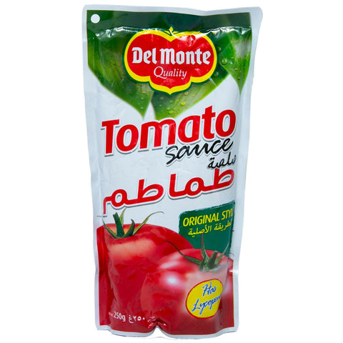 GETIT.QA- Qatar’s Best Online Shopping Website offers DEL MONTE TOMATO SAUCE ORIGINAL STYLE 250 G at the lowest price in Qatar. Free Shipping & COD Available!