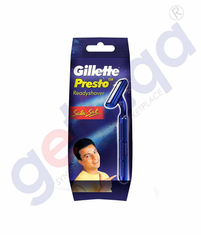 GETIT.QA | Buy Gillette Presto Ready Shaver Price Online in Doha Qatar