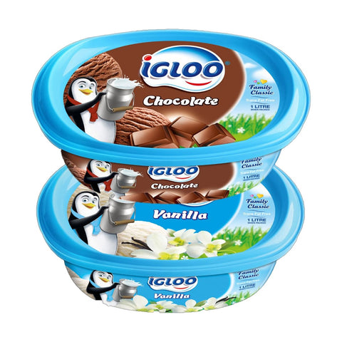 GETIT.QA- Qatar’s Best Online Shopping Website offers IGLOO ICE CREAM ASSORTED 2 X 1 LITRE at the lowest price in Qatar. Free Shipping & COD Available!