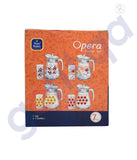 BUY OPERA WATER SET (1+6) SEAMLESS RED IN QATAR | HOME DELIVERY WITH COD ON ALL ORDERS ALL OVER QATAR FROM GETIT.QA