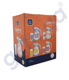 BUY OPERA WATER SET (1+6) SEAMLESS RED IN QATAR | HOME DELIVERY WITH COD ON ALL ORDERS ALL OVER QATAR FROM GETIT.QA