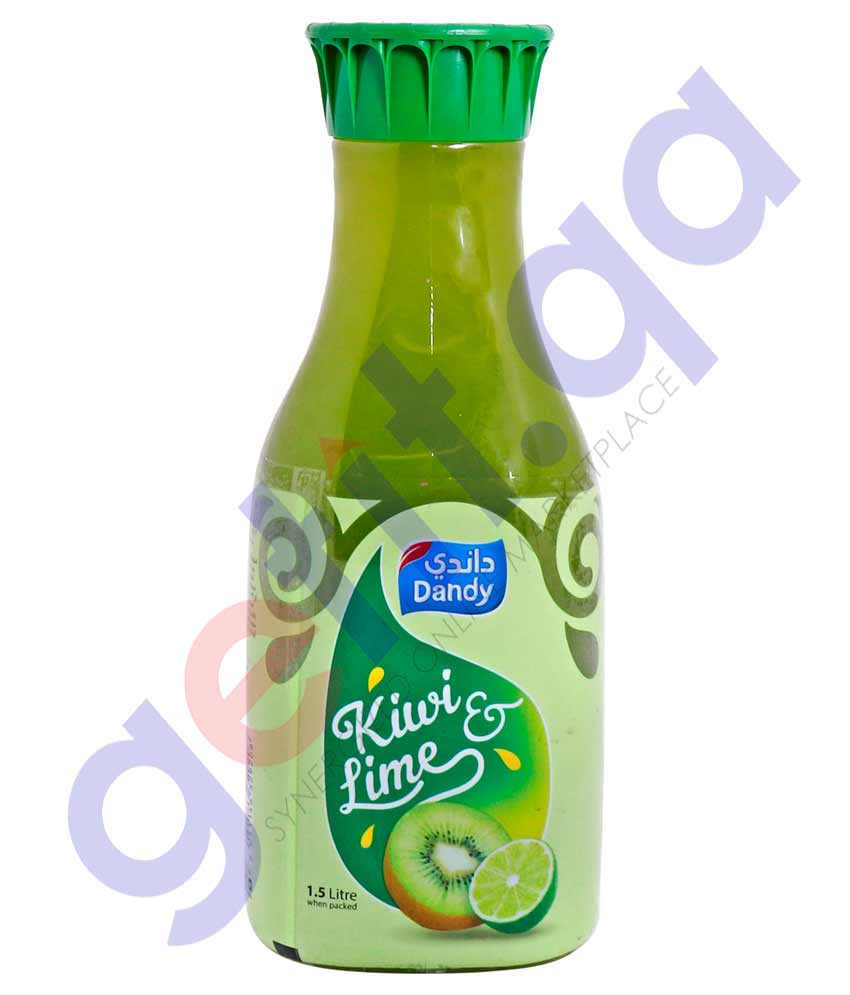 BUY DANDY KIWI & LIME JUICE 1.5 liter IN QATAR | HOME DELIVERY WITH COD ON ALL ORDERS ALL OVER QATAR FROM GETIT.QA