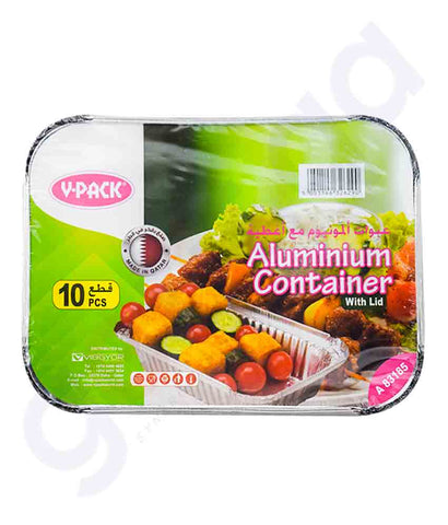 Buy V-Pack Aluminium Container A83185 Online in Doha Qatar